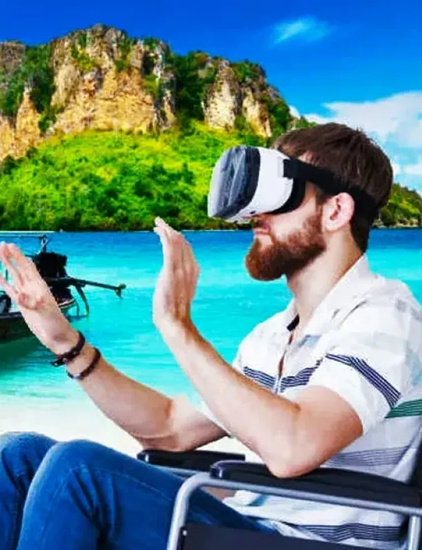 Ilustrasi Wisata Virtual