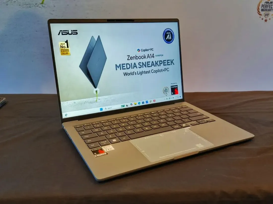 Ilustrasi Asus Zenbook A14