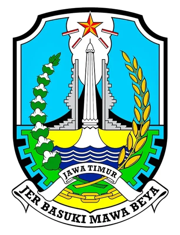 Ilustrasi Logo Provinsi Jawa Timur (Jatim)
