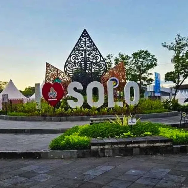 Ilustrasi Kota Solo, Jawa Tengah