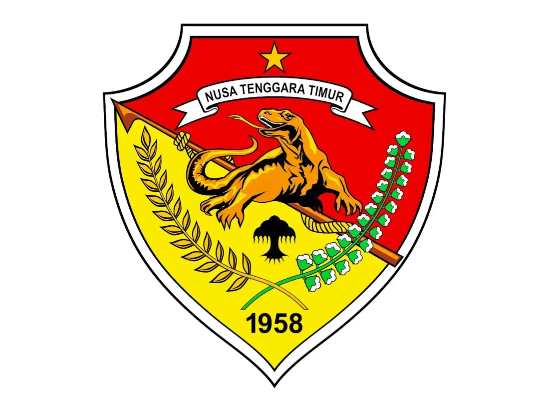 Ilustrasi Logo Provinsi Nusa Tenggara Timur (NTT)